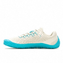 Merrell Minimal Running Shoes Vapor Glove 6 oyster white/blue Ladies