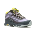 Merrell Hiking Shoes Moab Speed Mid GTX (waterproof) iris blue Women