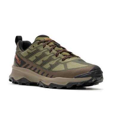 Merrell Hiking Shoes Speed Eco WP (waterproof, breathable) khaki/green Men