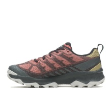 Merrell Hiking Shoes Speed Eco WP (waterproof, breathable) charcoal/red Women