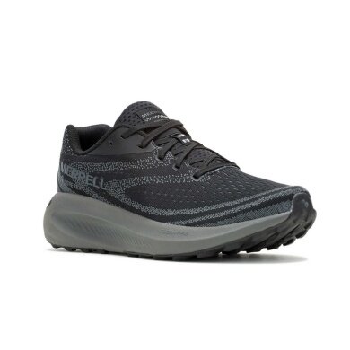 Merrell Trail Running Shoes Morphlite GTX (All Terrain, waterproof, lightweight) black/grey men's