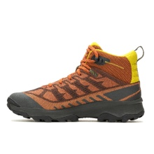 Merrell Speed Eco Mid Waterproof Hiking Shoes (waterproof, breathable) orange/brown men's