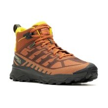 Merrell Speed Eco Mid Waterproof Hiking Shoes (waterproof, breathable) orange/brown men's