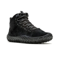 Merrell Sneaker Wrapt Mid (Minimal Running Shoes, Leather) black Men