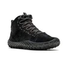 Merrell Sneaker Wrapt Mid (Minimal Running Shoes, Leather) black Men