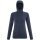 Millet Fleece Jacket Seneca Hoodie (breathable, warm) sapphire blue ladies