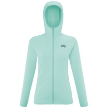 Millet Fleece Jacket Seneca Hoodie (breathable, warm) mint green ladies