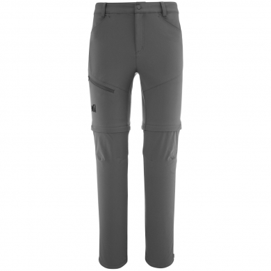 Millet Trekker STR Zip Off Trousers (stretch, quick-drying, detachable legs) grey Men