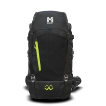 Millet Hiking Backpack Ubic (for multi-day tours, comfortable carrying system, versatile, functional) black men's - 40 litres