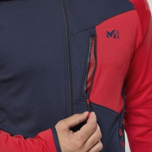 Millet Fleece Jacket Seneca Techno II red/blue Men