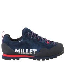 Millet Hiking Shoes Friction GTX (Approach, Leather, Waterproof) Saphir Blue Men's