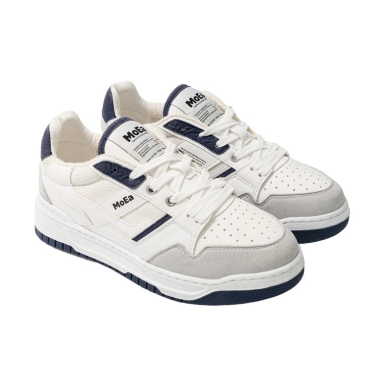 MoEa Sneaker Gen2 Mushroom - white/navy blue