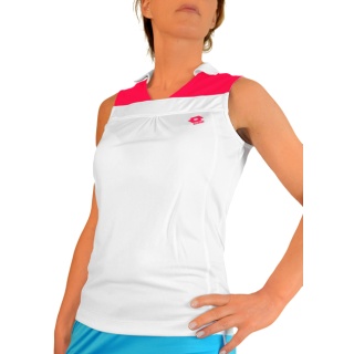 Lotto Tennis Tank Flo white/glamour Women