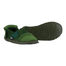 Nanga Slippers Mountain - 100% Wool - Lime Green Children/Youth (Size 31-35)