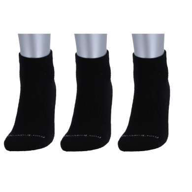 Nanga Daily Sneaker Wool Socks (Merino Wool) black - 3 pairs