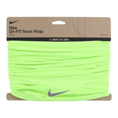 Nike Multifunctional Scarf (Neck Warmer) Dri Fit Wrap 2.0 Neckwarmer 2022 light green/silver - 1 piece