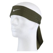 Nike Headband Dri Fit Terry 2022 dark green/white - 1 piece