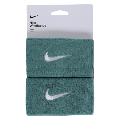 Nike Sweatband Tennis Premier Jumbo 2024 Bicoastal Green - 2 Pieces