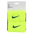 Nike Sweatband Tennis Premier Jumbo 2024 volt/blue-green - 2 pieces