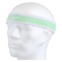 Nike Swoosh Headband (70% Cotton) white/light green - 1 piece