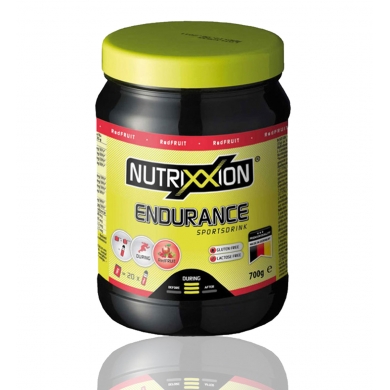 NUTRIXXION Endurance Drink - developed for endurance sports & team sports - red fruits 700g can