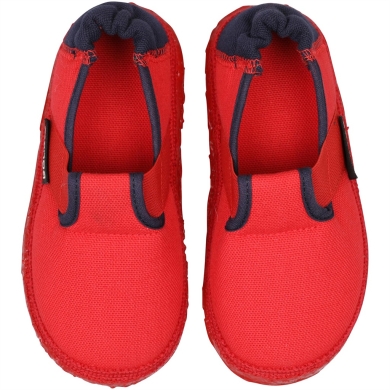 Nanga Slippers Velcro 06 Red Toddlers/Kids (Size 26-30)