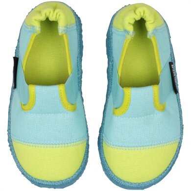 Nanga Slippers Velcro 06 turquoise Toddlers/Kids (Size 26-30)