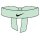 Nike Headband Premier Head Tie Team Nike mint green - 1 piece