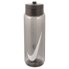 Nike Water Bottle TR Renew Recharge Straw Bottle (with Straw) anthracite grey 700ml