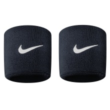 Nike Sweatband Swoosh (72% Cotton) black - 2 pieces