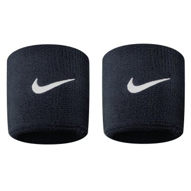 Nike Sweatband Swoosh (72% Cotton) black - 2 pieces