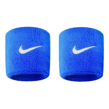 Nike Sweatband Swoosh (72% Cotton) royal - 2 Pieces