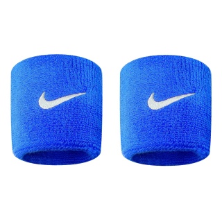 Nike Sweatband Swoosh (72% Cotton) royal - 2 Pieces