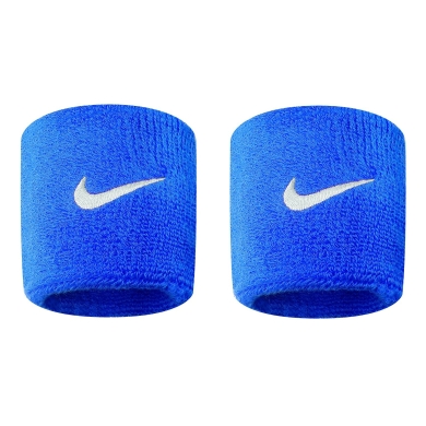 Nike Sweatband Swoosh (72% Cotton) royal - 2 Pieces