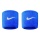 Nike Sweatband Swoosh (72% Cotton) royal - 2 Pieces