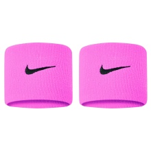 Nike Sweatband Swoosh (72% Cotton) pink/grey - 2 Pieces