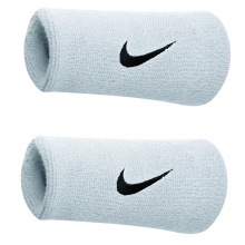 Nike Sweatband Swoosh Jumbo (74% Cotton) white/black - 2 pieces