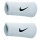 Nike Sweatband Swoosh Jumbo (74% Cotton) white/black - 2 pieces