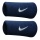 Nike Sweatband Swoosh Jumbo (74% Cotton) obsidian - 2 pieces