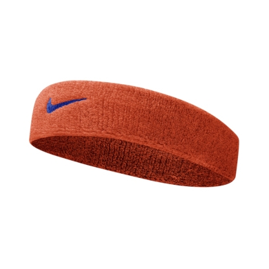 Nike Headband Swoosh (70% Cotton) orange/navy blue - 1 piece