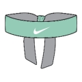 Nike Headband Premier Head Tie emerald rise green - 1 piece