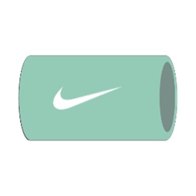 Nike Sweatband Tennis Premier Jumbo emerald rise - 2 pieces