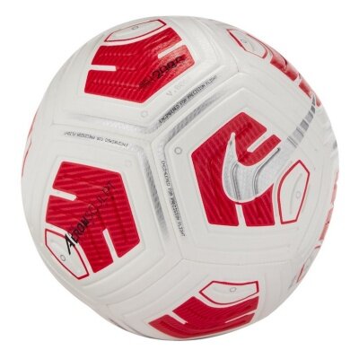 Nike Football - Training Ball Strike Team (Size 5) white/red/silver - 1 Ball