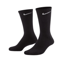 Nike Everyday Cushion Crew Sports Socks Black - 3 Pairs