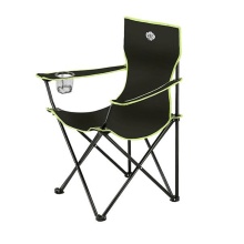 Nils Camp Camping Chair NC3044 (User weight max. 110 kg) black/lime