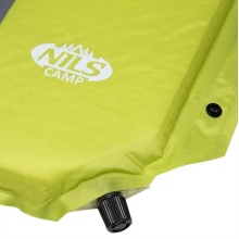 Nils Camp Sleeping Mat NC4349 (self-inflating, pillow) green/grey 193x58x5cm