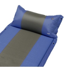 Nils Camp Sleeping Mat NC4349 (self-inflating, pillow) blue/grey 193x58x5cm