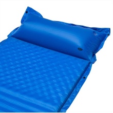 Nils Camp Sleeping Mat NC4001 (self-inflating, pillow) blue 190x63x38cm