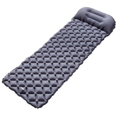 Nils Camp Sleeping Mat NC4006 (Pillow, with Air Pump) grey 190x58x5cm