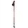 Nils Camp Hiking Poles NW607 Nordic Walking (ergonomic cork handle, rubber tips, adjustable height) red - 2 pieces